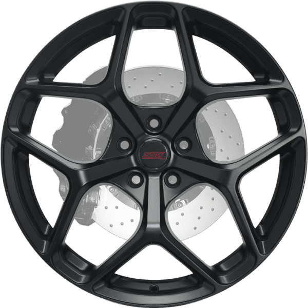 ssw dominate matte black gunmetal grey concave wheels