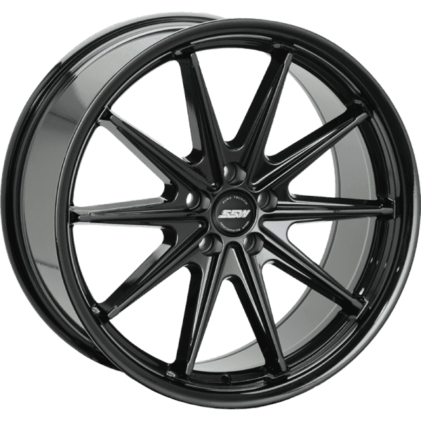 ssw monaco bronze polished gloss black dish wheels rims