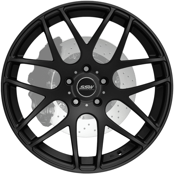 ssw mspec matte black silver mesh concave wheels rims
