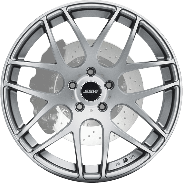 ssw mspec matte black silver mesh concave wheels rims