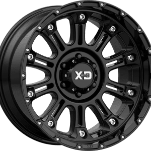 kmc xd829 hoss 2 matte black dark tint gloss black wheels rims 4x4 4wd