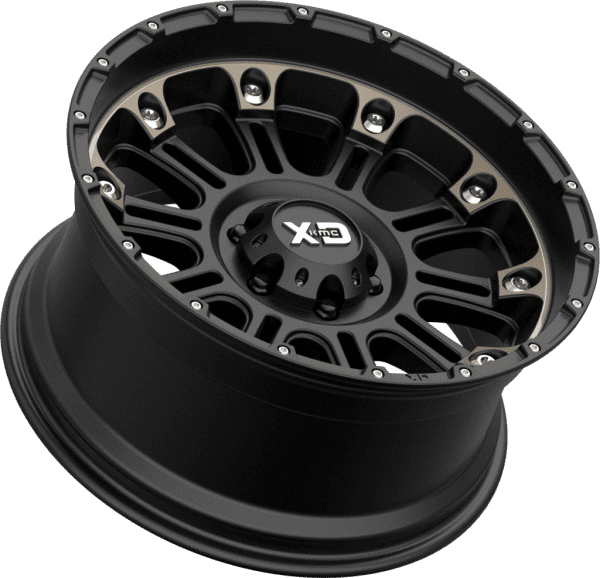 kmc xd829 hoss 2 matte black dark tint gloss black wheels rims 4x4 4wd