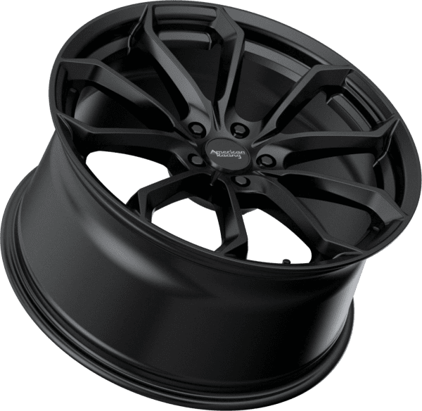 american racing ar932 splitter concave wheels rims satin black