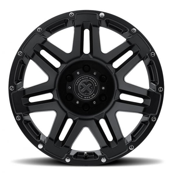 atx series ax200 yukon cast iron black wheels rims 4wd 4x4