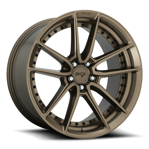 niche dfs matte bronze dish concave wheels rims