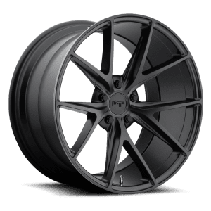 niche misano matte black concave wheels rims