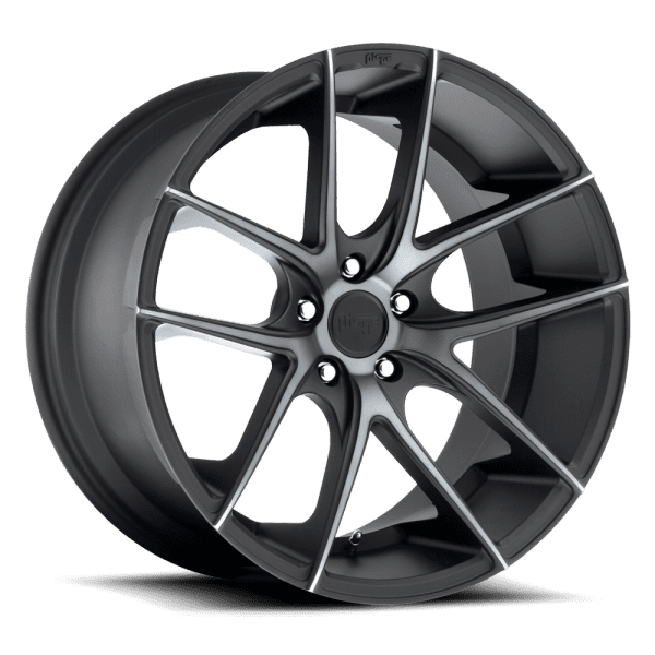 niche targa black dark tint concave wheels rims