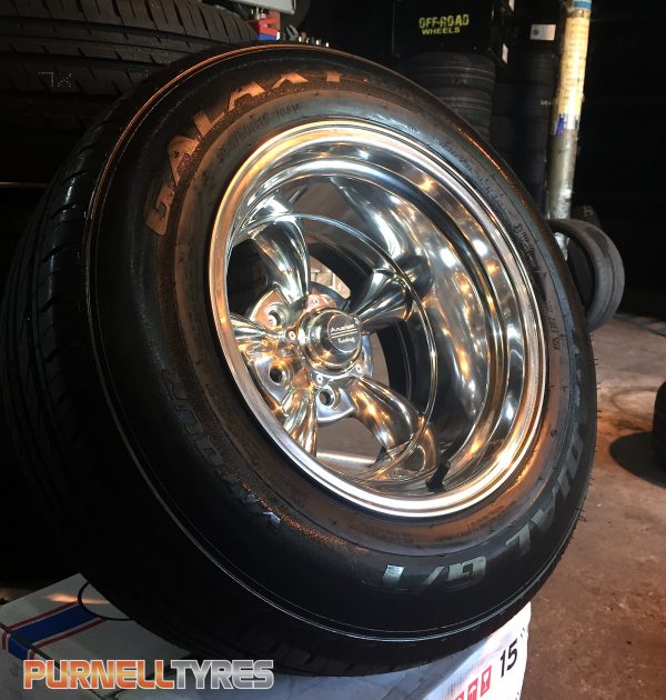 american racing vn515 polished torq thrust wheels